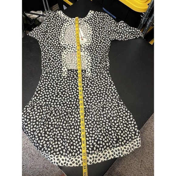 CURRENT ELLIOTT THE TENNANT CUTOUT WOMENS DRESS SIZE 1 NWT - Picture 8 of 10